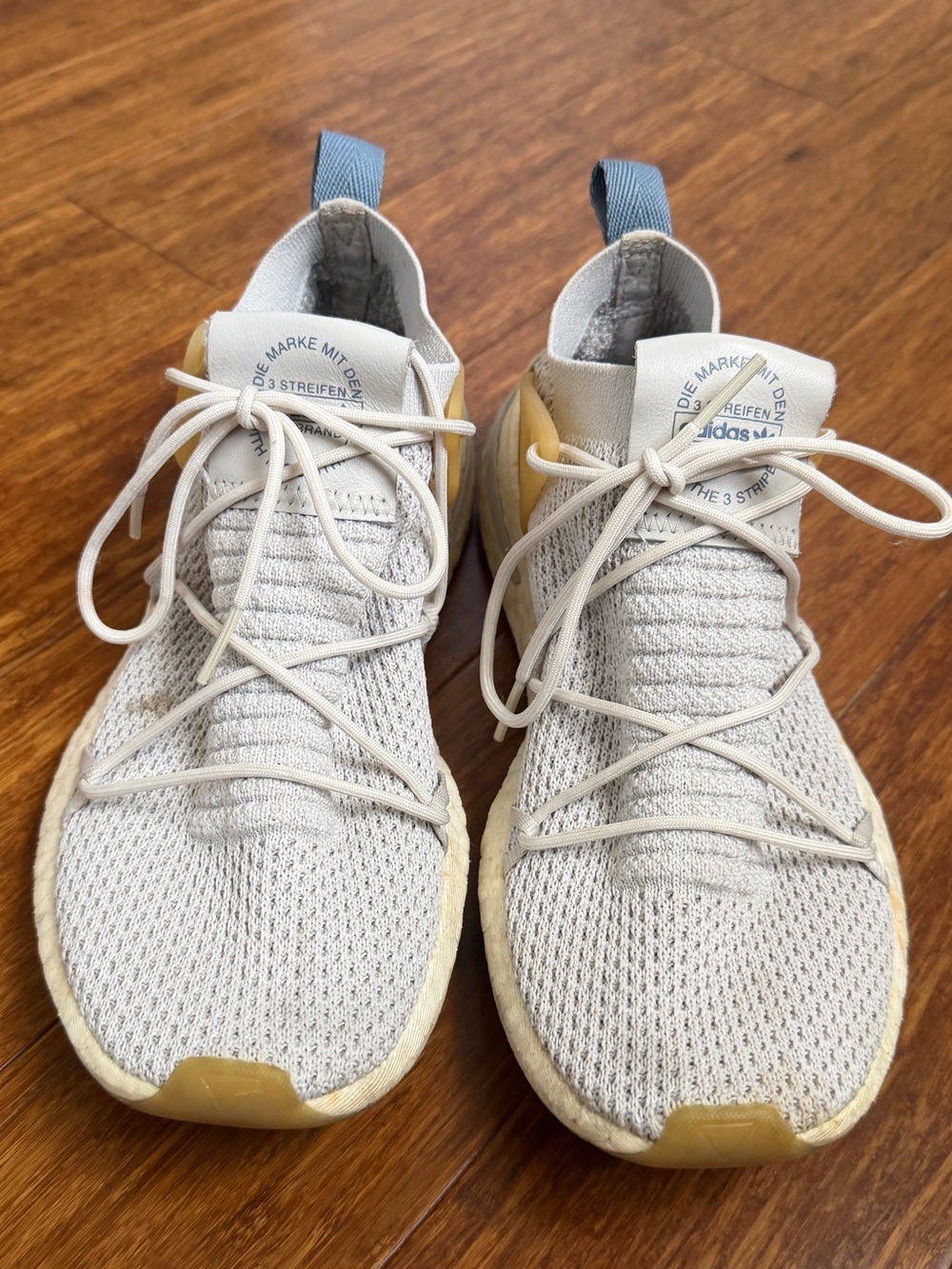 adidas knit sneakers